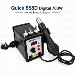 QUICK 858D SMD DIGITAL REWORK STATION WITH CERAMIC HEATER