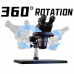 YCS 6575X Trinocular Stereo Microscope With 0.5X CTV Camera Zoom Lens & LED Adjustable Light