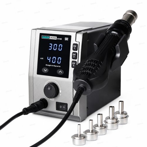 Sugon 2020D Hot Air Lead-Free SMD Rework Station - 2026 Version (700W)
